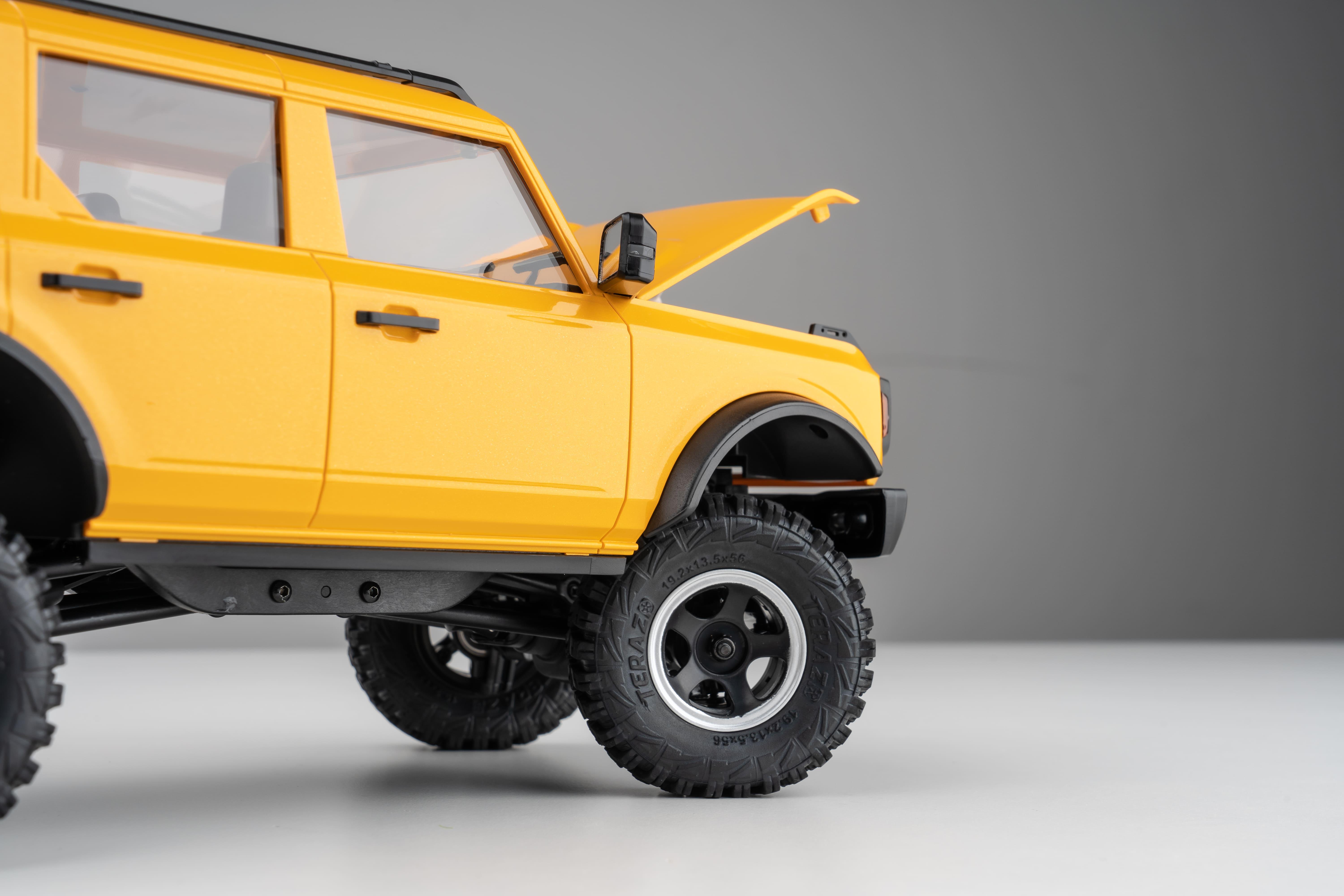 Радиоуправляемая машина EazyRC 1:18 Bronx Bronco RTR Yellow - фото 11