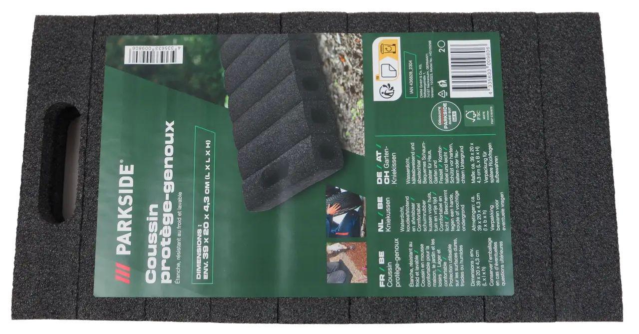 Сидушка для бомбосховища Parkside Чорний (IAN436828 black)