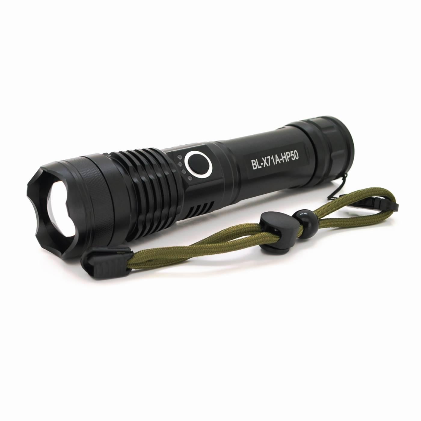 Ліхтарик Balog BL-X71-P90 Zoom 3 режими алюміній компас акумулятор 18650 USB кабель (41603) Ліхтарик Balog BL-X71-P90 Zoom 3 режими алюміній компас акумулятор 18650 USB кабель (41603)
