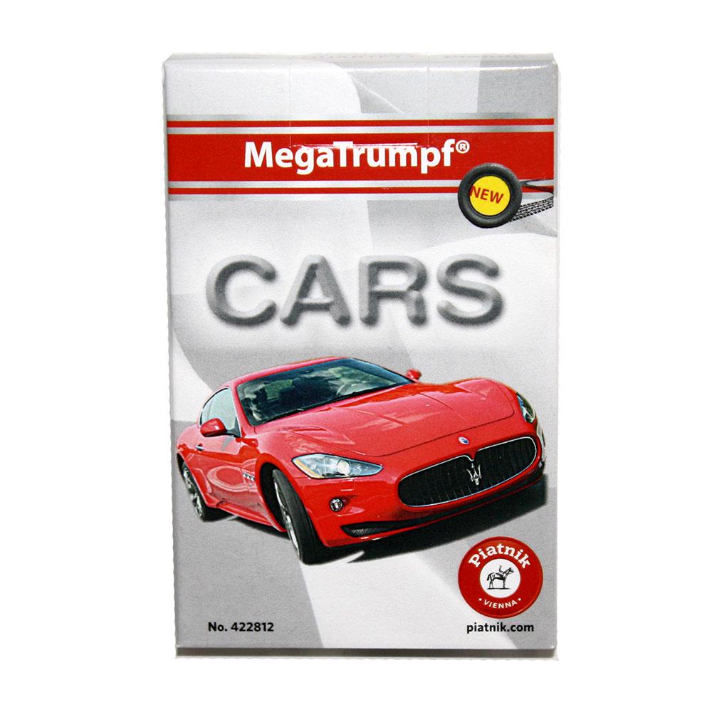 Игра карточная Piatnik Megatrumpf CARS 32 карты (9196/422812)