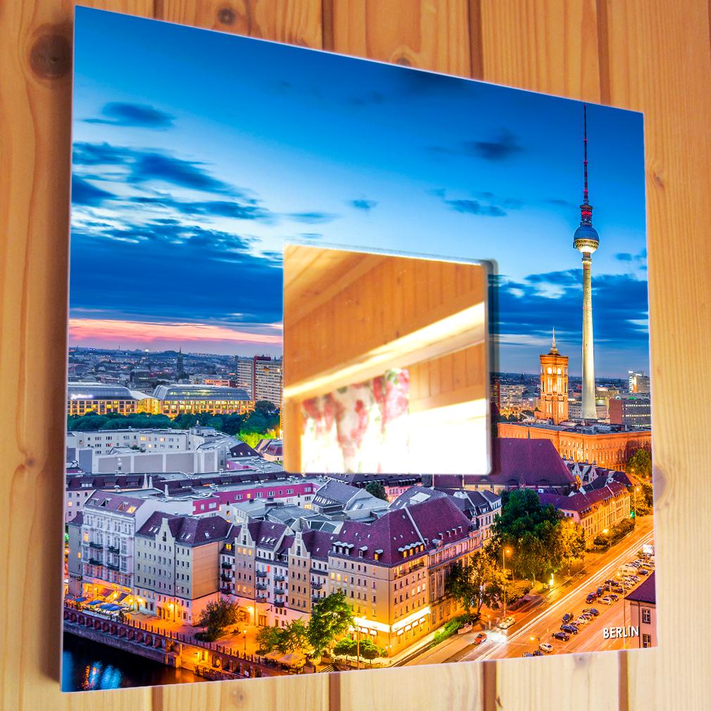 Зеркало декоративное Берлин 260х260 мм (M04062)