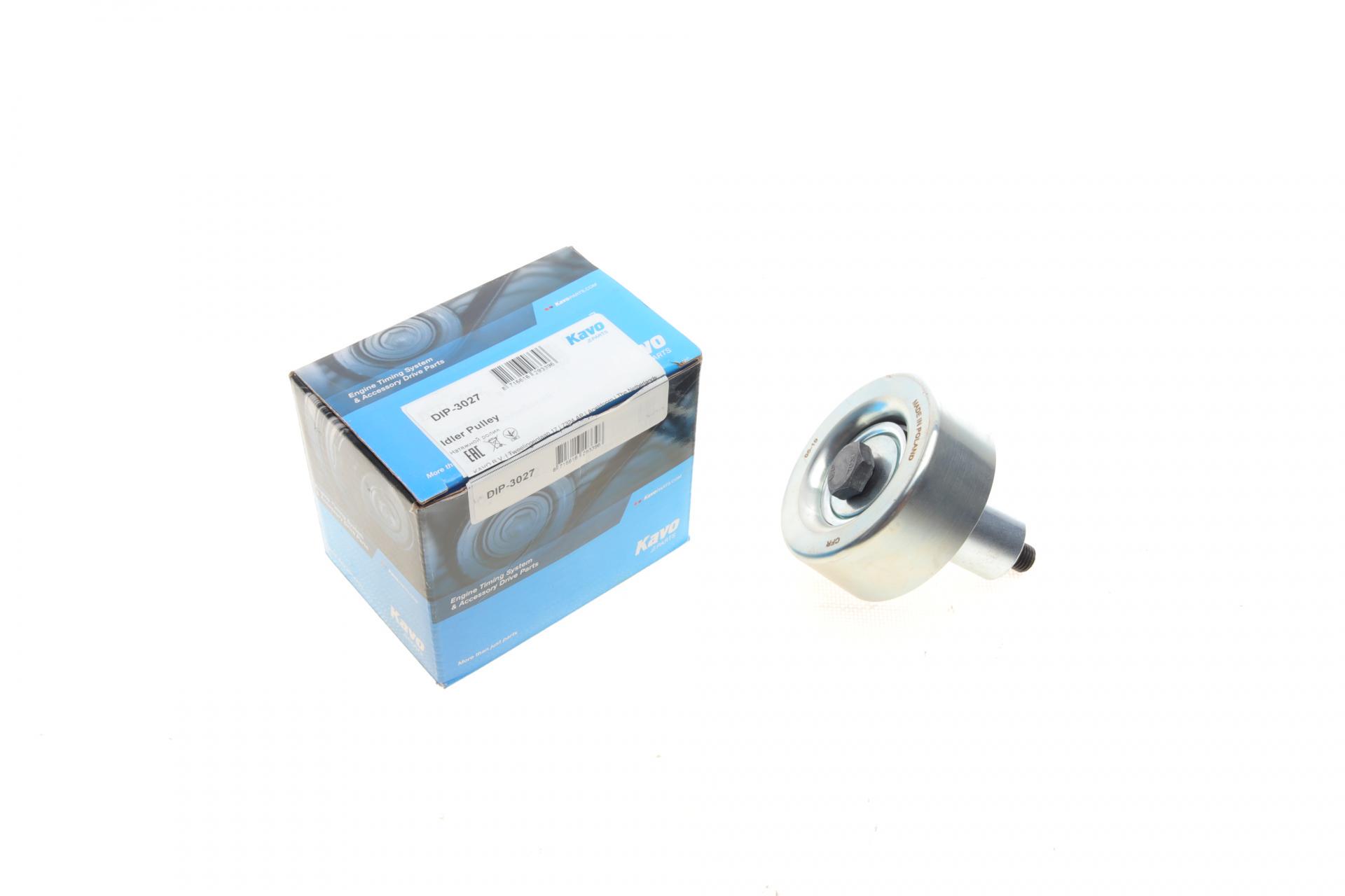 Ролик ГРМ паразитный KAVO PARTS для Hyundai Santa Fe/Kia Sportage 2.0CRDi/2.2CRDi 06-70х27 мм (DIP-3027) Ролик ГРМ паразитный KAVO PARTS для Hyundai Santa Fe/Kia Sportage 2.0CRDi/2.2CRDi 06-70х27 мм (DIP-3027)