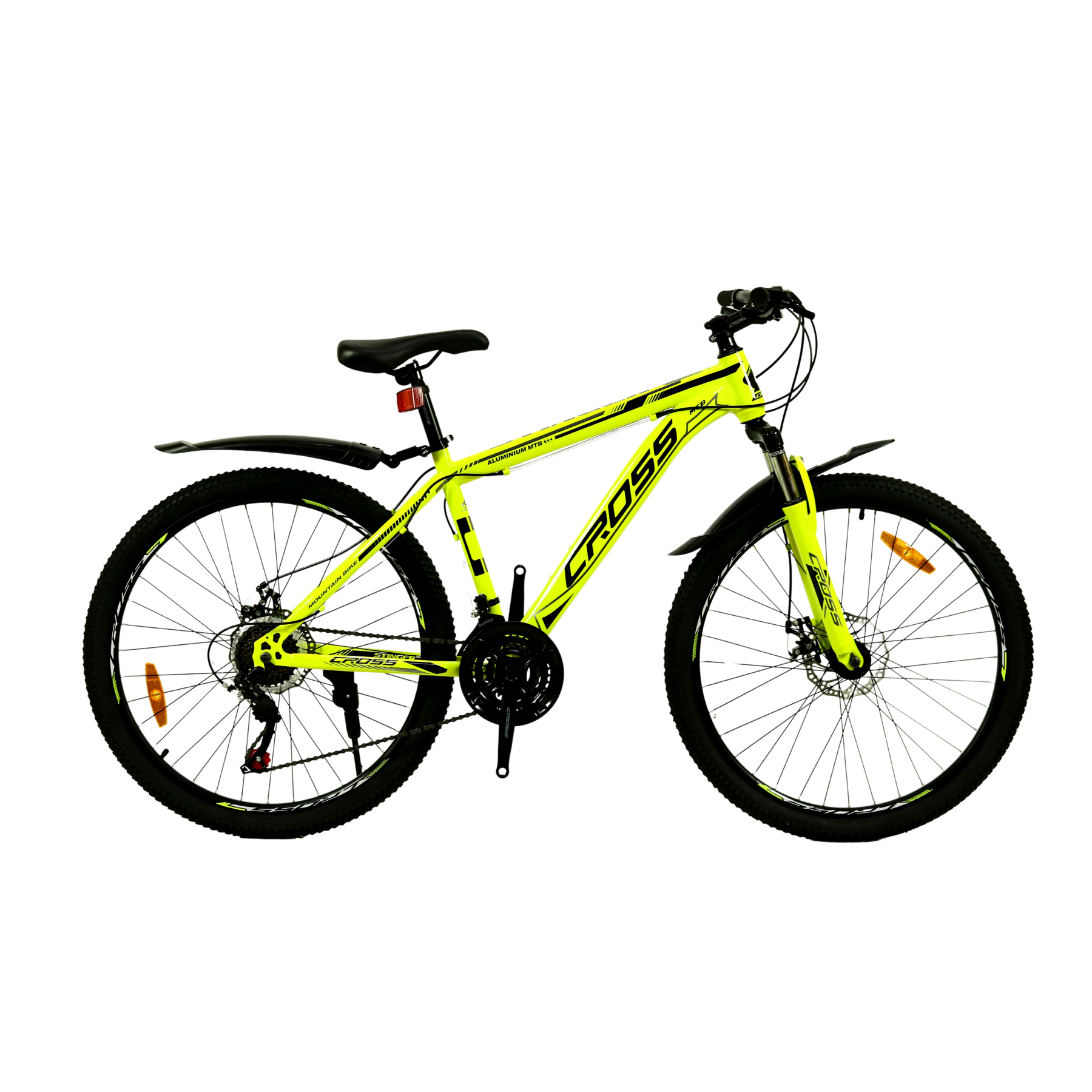 Велосипед Cross Stinger 2022 26" 15" Neon yellow