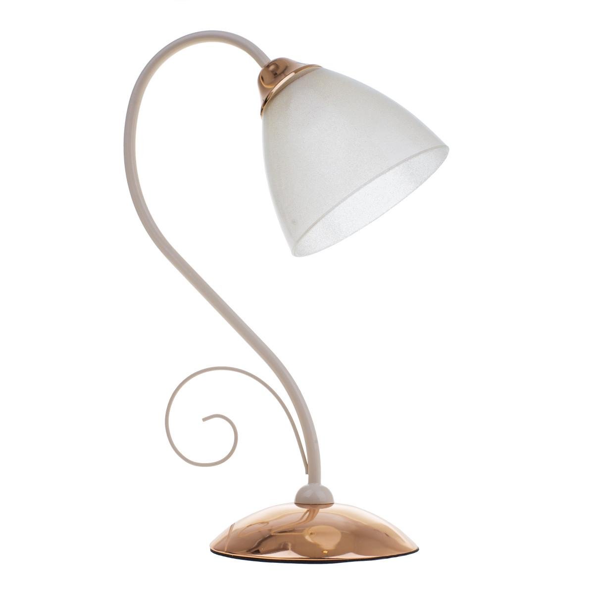 Настольная лампа классическая LK-662T/1 E27 BG+FG (25-264)