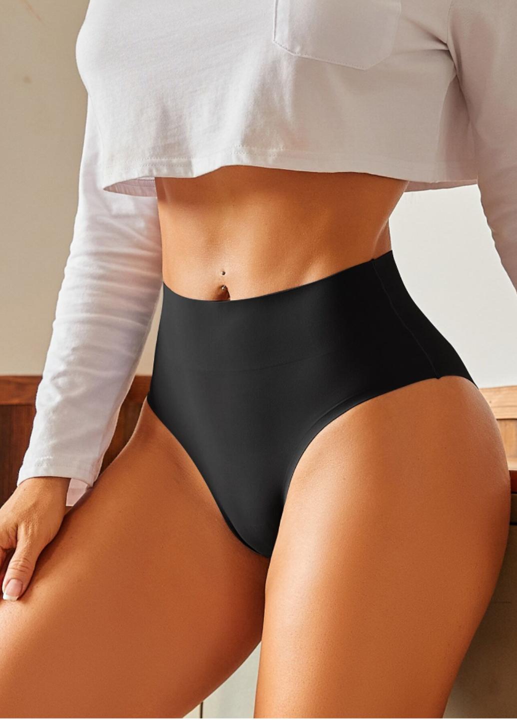 Трусы женские высокие бесшовные Perfect Elegance M Черный (1376-42-01) Трусы женские высокие бесшовные Perfect Elegance M Черный (1376-42-01)