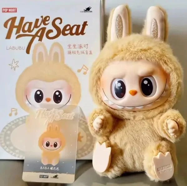 М'яка іграшка Лабубу сюрприз Коричневий 15 см (27158736) - фото 2 М'яка іграшка Лабубу сюрприз Коричневий 15 см (27158736) - фото 2