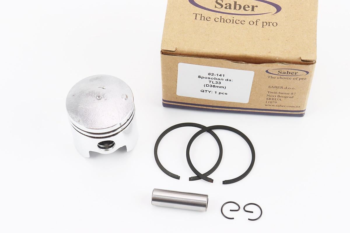 Поршень для мотокос/триммерів 36мм/палець 9 мм (204930)