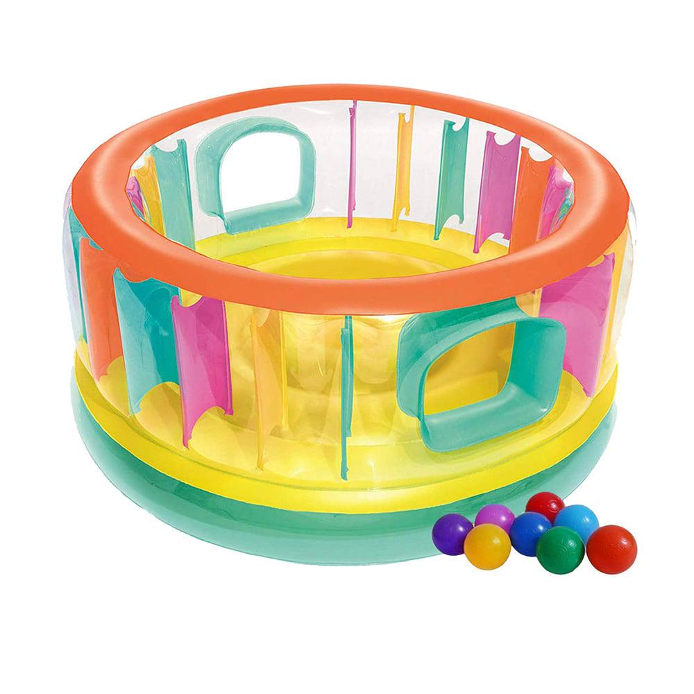 Батут надувний Bestway 52262-1 Bounce Jam Bouncer з кульками 10 шт. 180х86 см (173331)