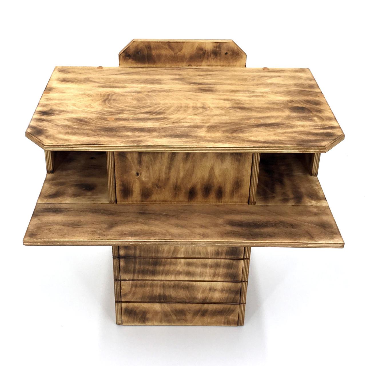 Домик для белок из дерева Монго Бенгала (ДДБ-001827) - фото 6 Домик для белок из дерева Монго Бенгала (ДДБ-001827) - фото 6