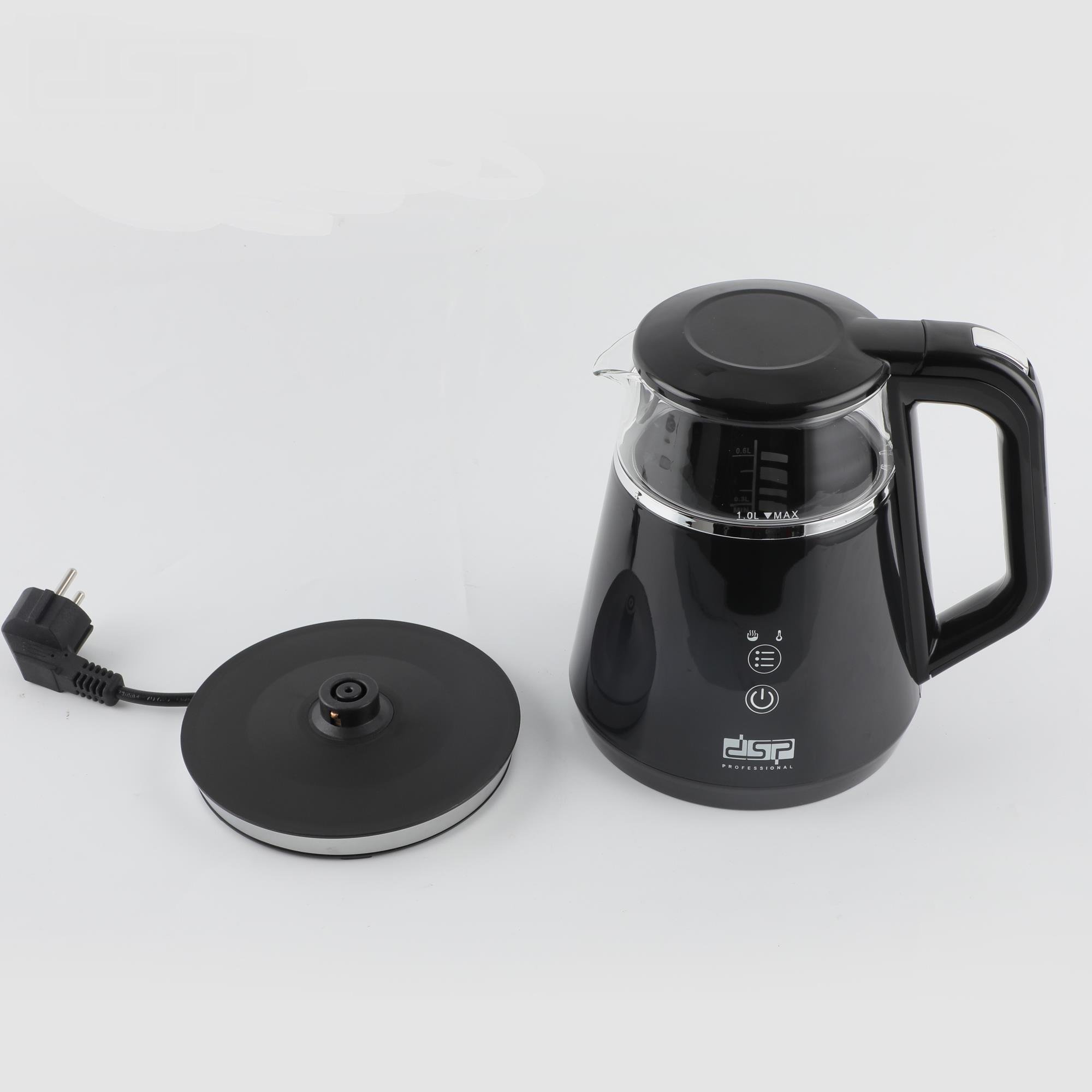 Электрочайник Dsp KK1275 5 режимов температуры Черный - фото 5