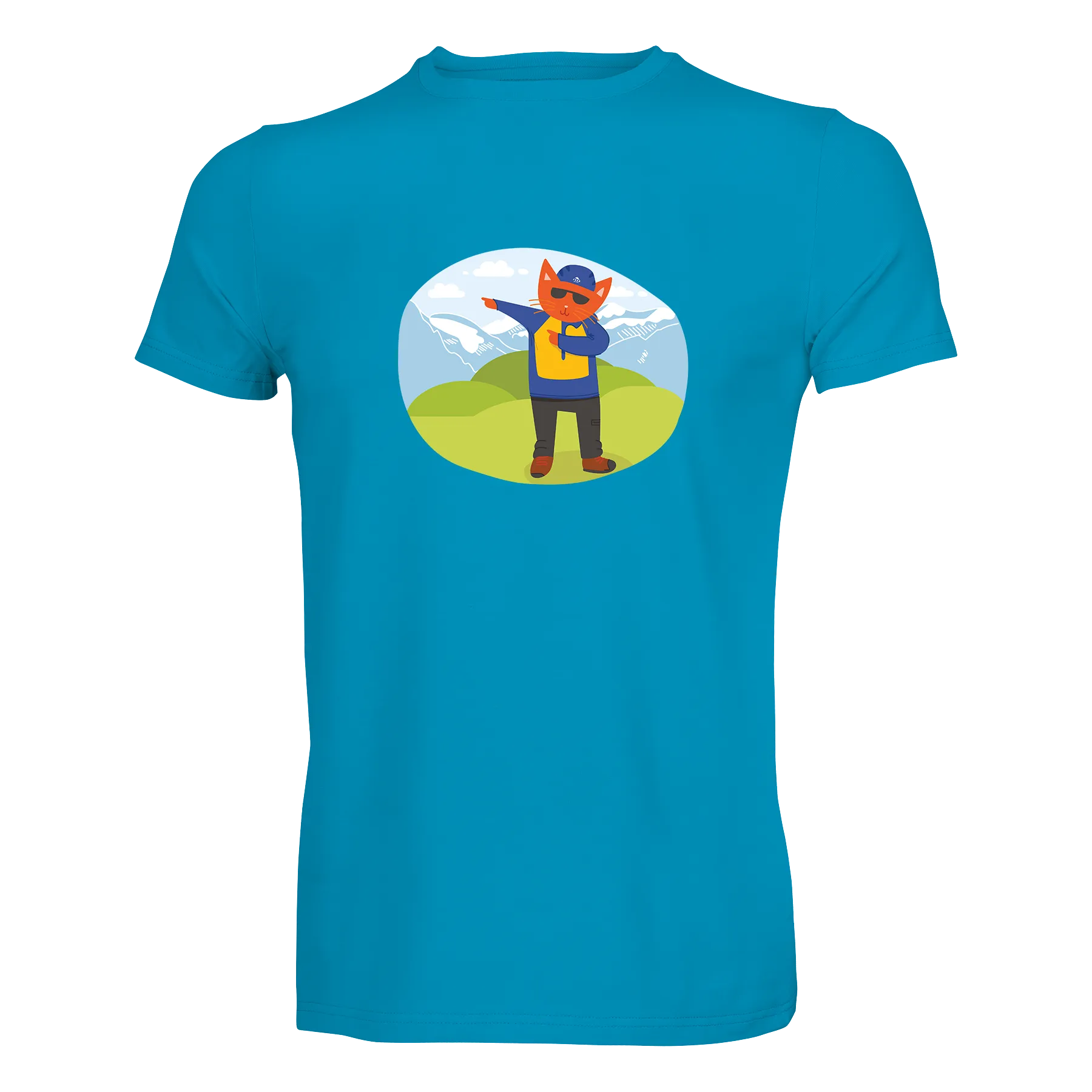 Футболка чоловіча "Є тільки одне правильне рішення" XS Синій (10422)