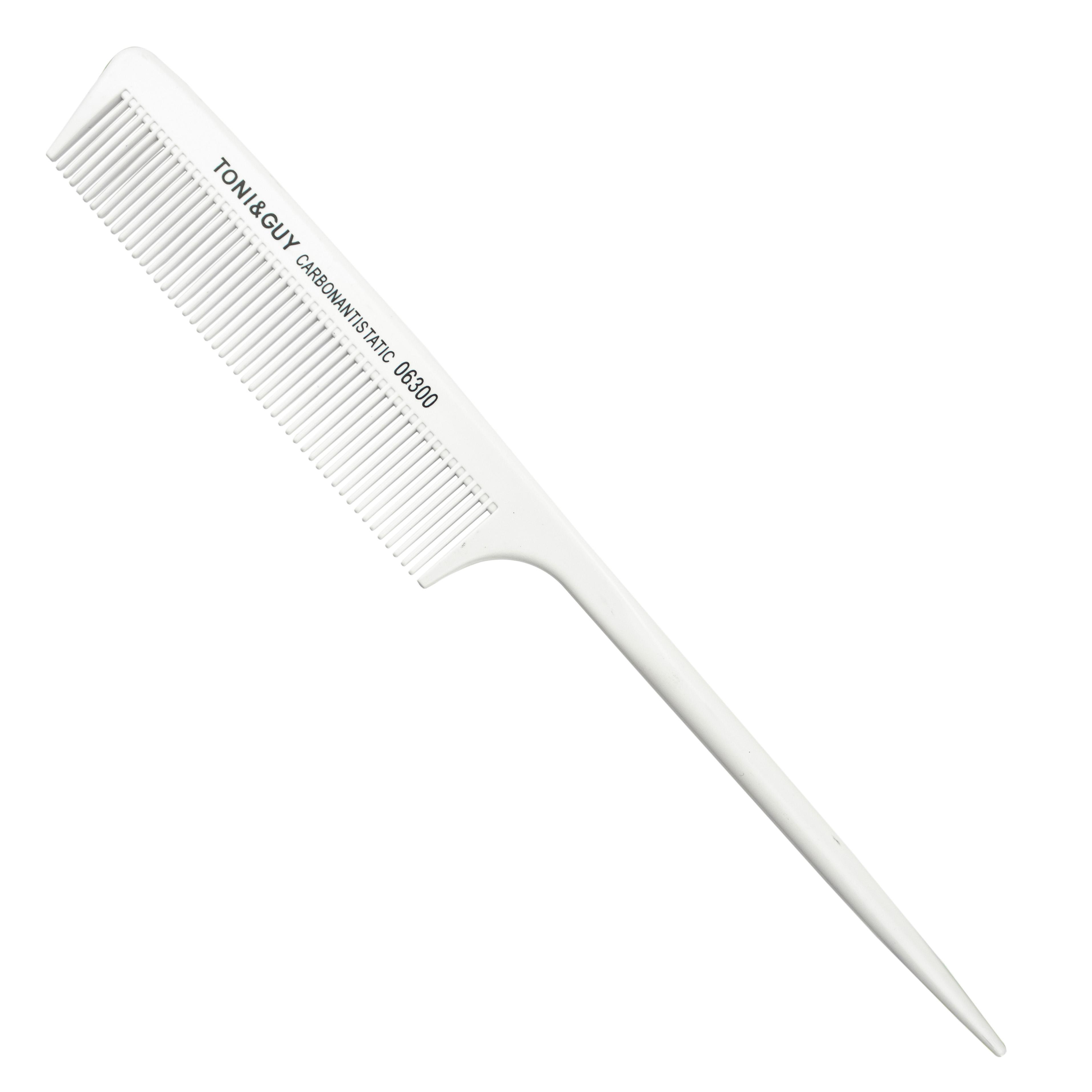 Гребінь Carbon T&G з ручкою Білий (06300)