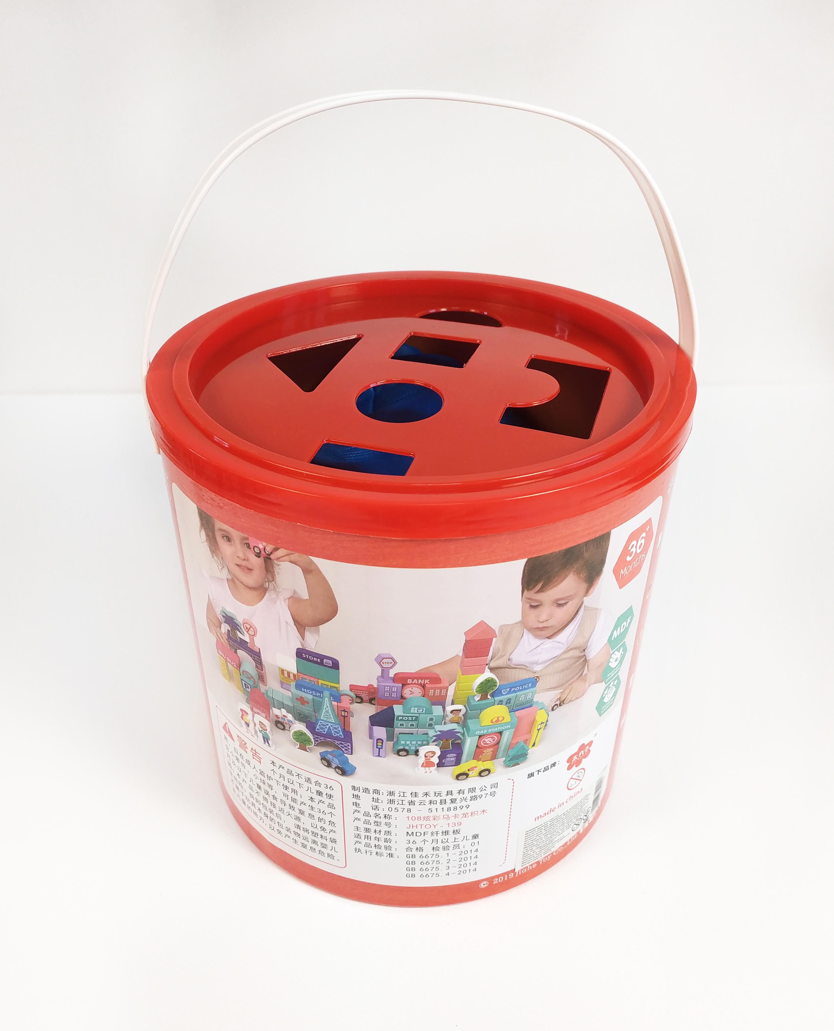 Деревянная развивающая игрушка город 108 пр. - фото 12 Деревянная развивающая игрушка город 108 пр. - фото 12