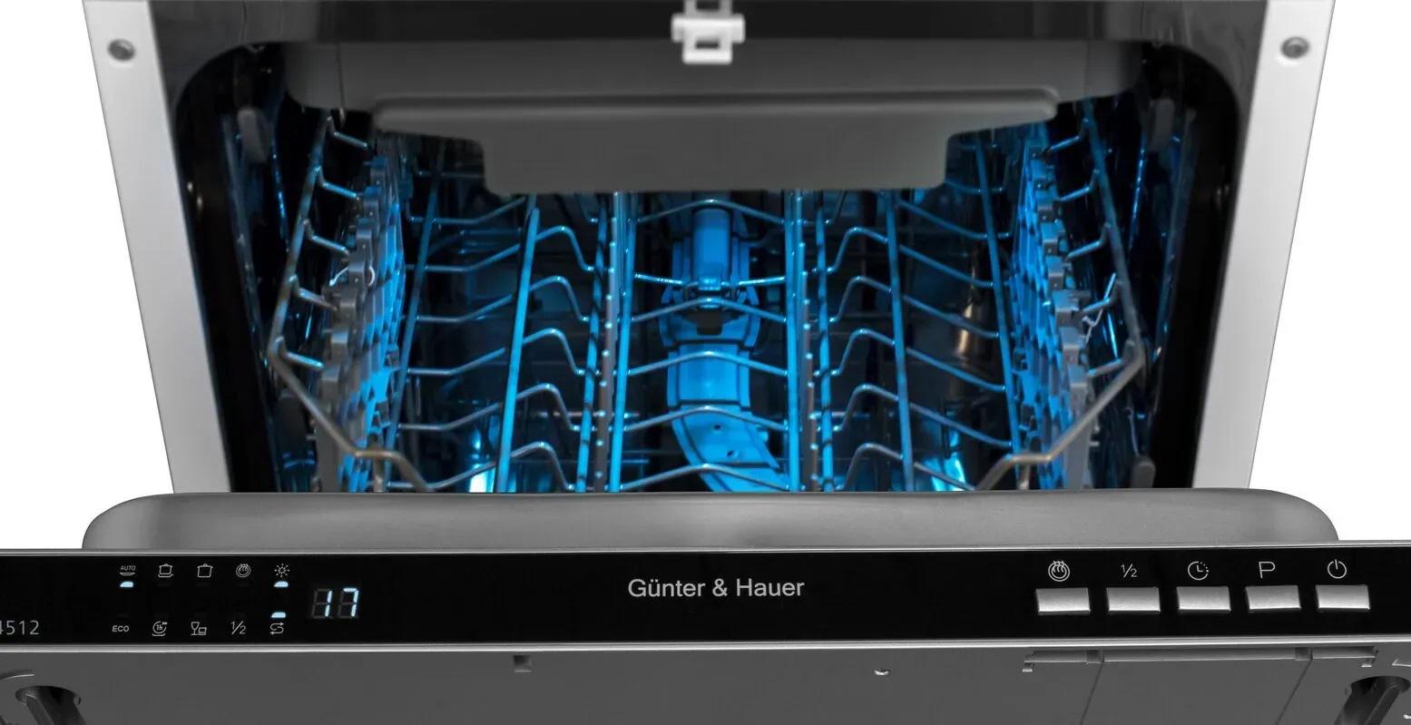 Посудомоечная машина Gunter&Hauer SL 4512 тихая экономичная 45 см - фото 8 Посудомоечная машина Gunter&Hauer SL 4512 тихая экономичная 45 см - фото 8