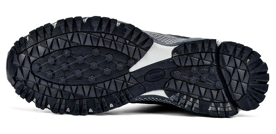 Кросівки чоловічі Bona текстиль/шкіра р. 44 Синій/Сірий (6803202) - фото 7 Кросівки чоловічі Bona текстиль/шкіра р. 44 Синій/Сірий (6803202) - фото 7