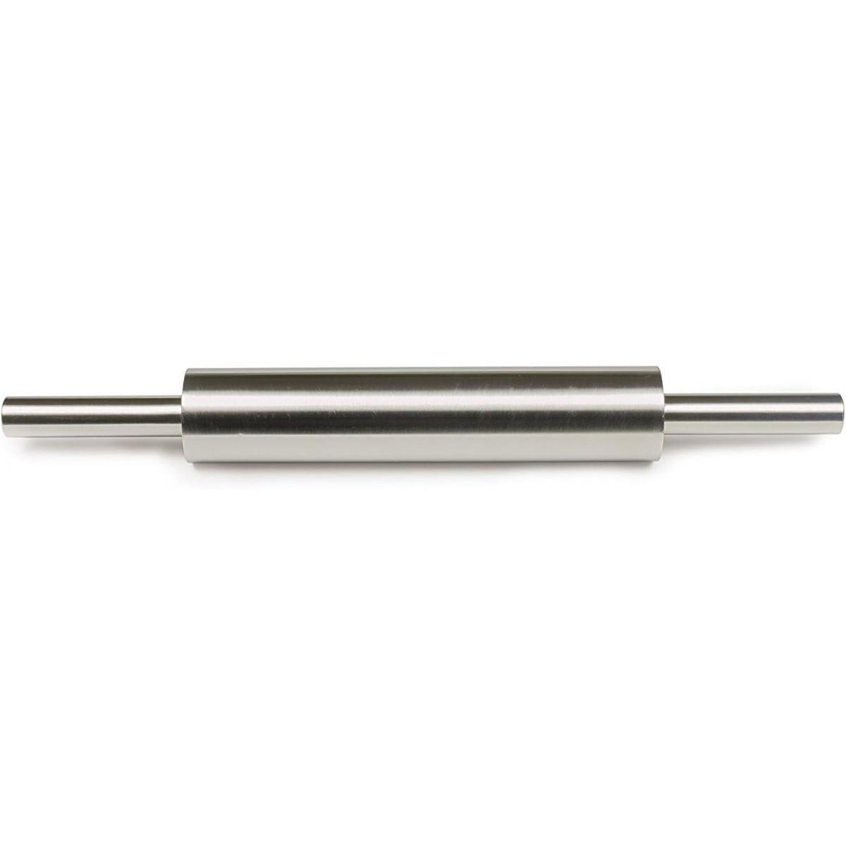 Качалка з нержавіючої сталі Rolling Pin з валиком що обертається 44х5 см (R97330-44)