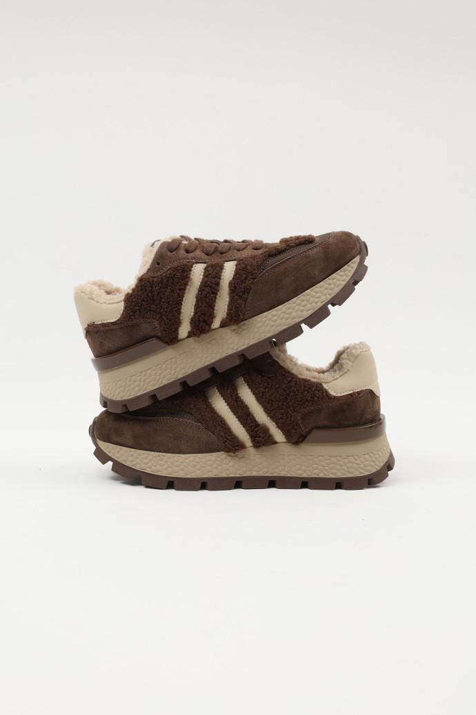 Кросівки LONZA 204674 р. 39 Коричневий (22269_39)