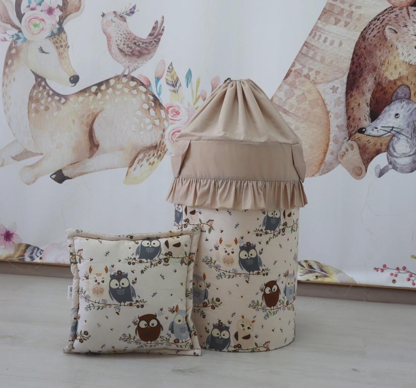 Вігвам дитячий Совуня з матарсом і подушками з кошиком для білизни - фото 7 Вігвам дитячий Совуня з матарсом і подушками з кошиком для білизни - фото 7