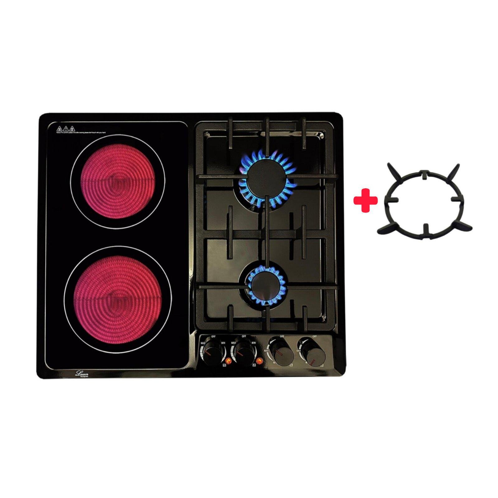 Варочная панель комбинированная Luxor SH 68 BK Red Genusswert с Wog подставкой (27502376) - фото 2 Варочная панель комбинированная Luxor SH 68 BK Red Genusswert с Wog подставкой (27502376) - фото 2