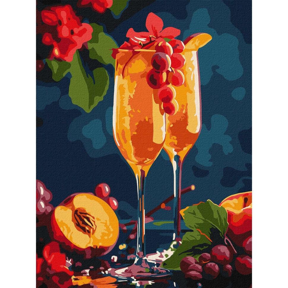 Картина по номерам Ideyka Игристое наслаждение 30x40 см (KHO5694)