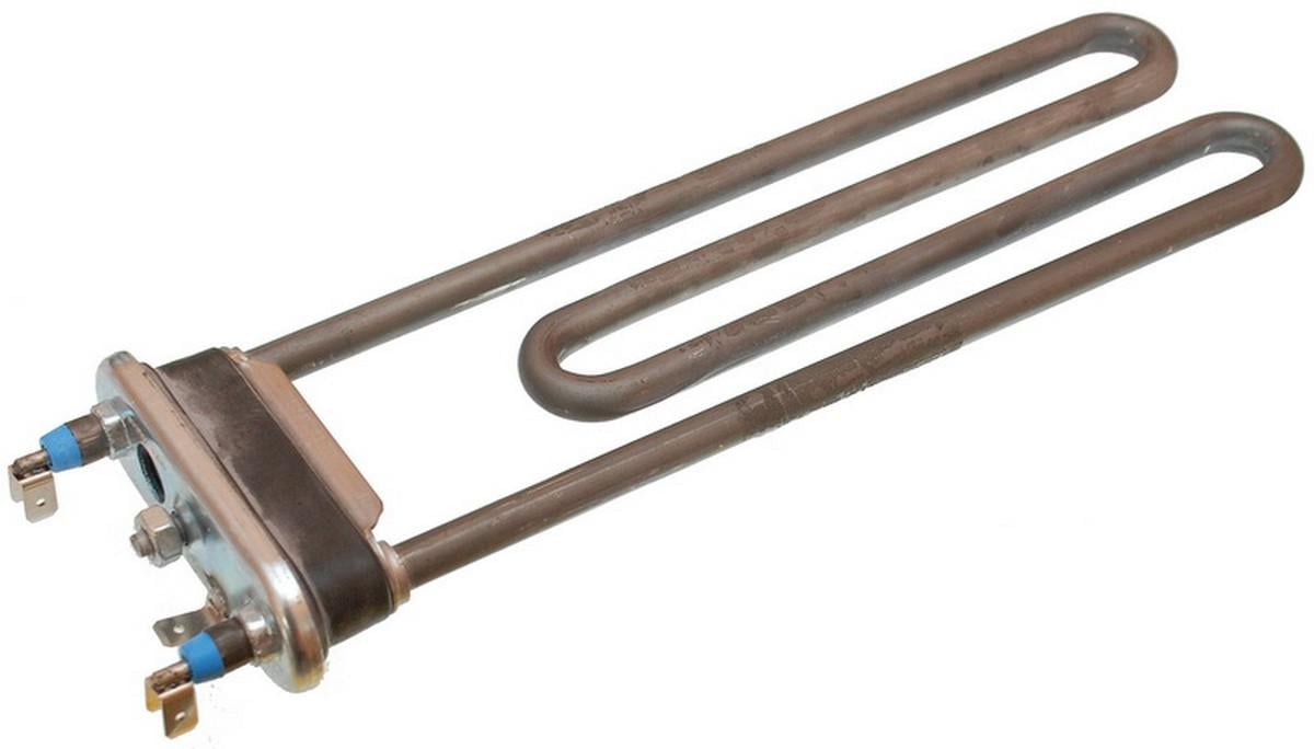 ТЭН VJ Parts для стиральной машины Zanussi 1950W с бортиком 1950W с дыркой L240мм