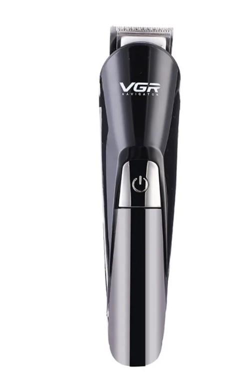 Машинка для стрижки волос VGR V-012 6в1 + для бритья + триммер для носа и ушей (1443)