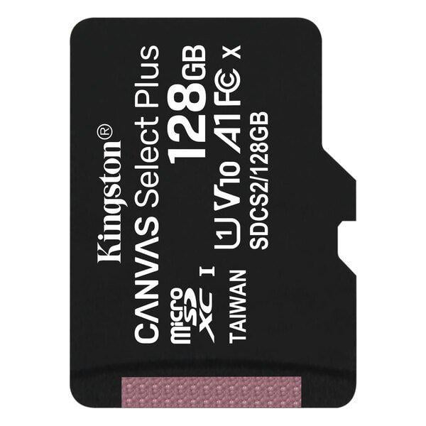 Карта пам’яті Kingston microSDXC 128 GB C10 UHS-I R100 MB/s (ERC-SDCS2/128GBSP)