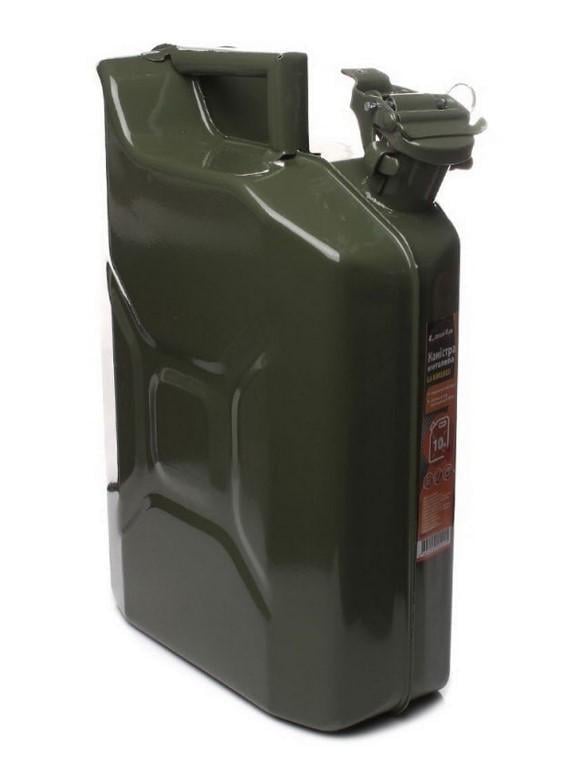Автомобильная канистра Lavita из стали вертикальная для дизеля и бензина 10 л (2104618810)