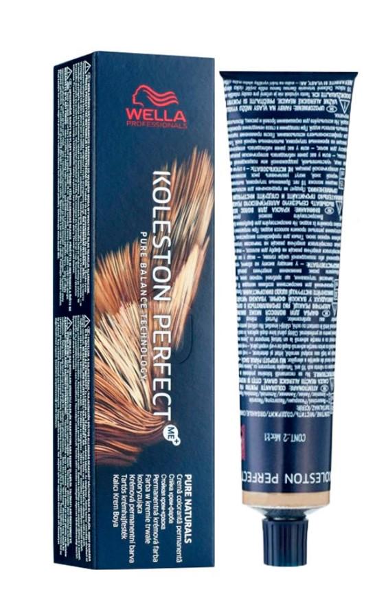 Фарба для волосся Wella Professionals Koleston Perfect ME+ Pure Naturals 4/00 Mittelbraun natur-intensiv 60 мл