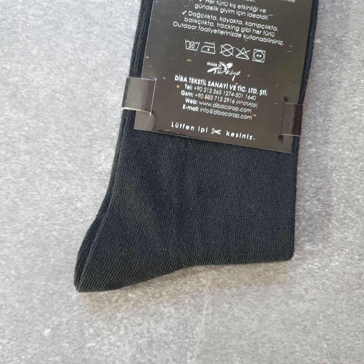 Термо носки мужские Diba 41-45 размер Черный - фото 2 Термо носки мужские Diba 41-45 размер Черный - фото 2