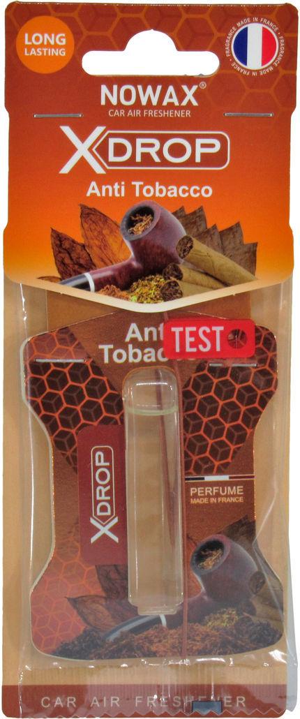 Ароматизатор для авто Nowax X Drop Anti Tobacco на зеркало 5 мл (NX00050)