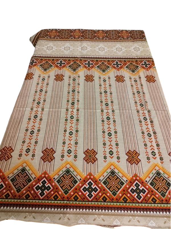 Скатертина 150x220 см Коричневий (Д-am-skatert-N-002-03)
