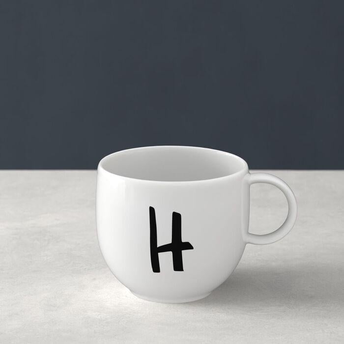 Чашка для кофе Villeroy & Boch H Letters Mugs фарфор 330 мл (2608441) Чашка для кофе Villeroy & Boch H Letters Mugs фарфор 330 мл (2608441)