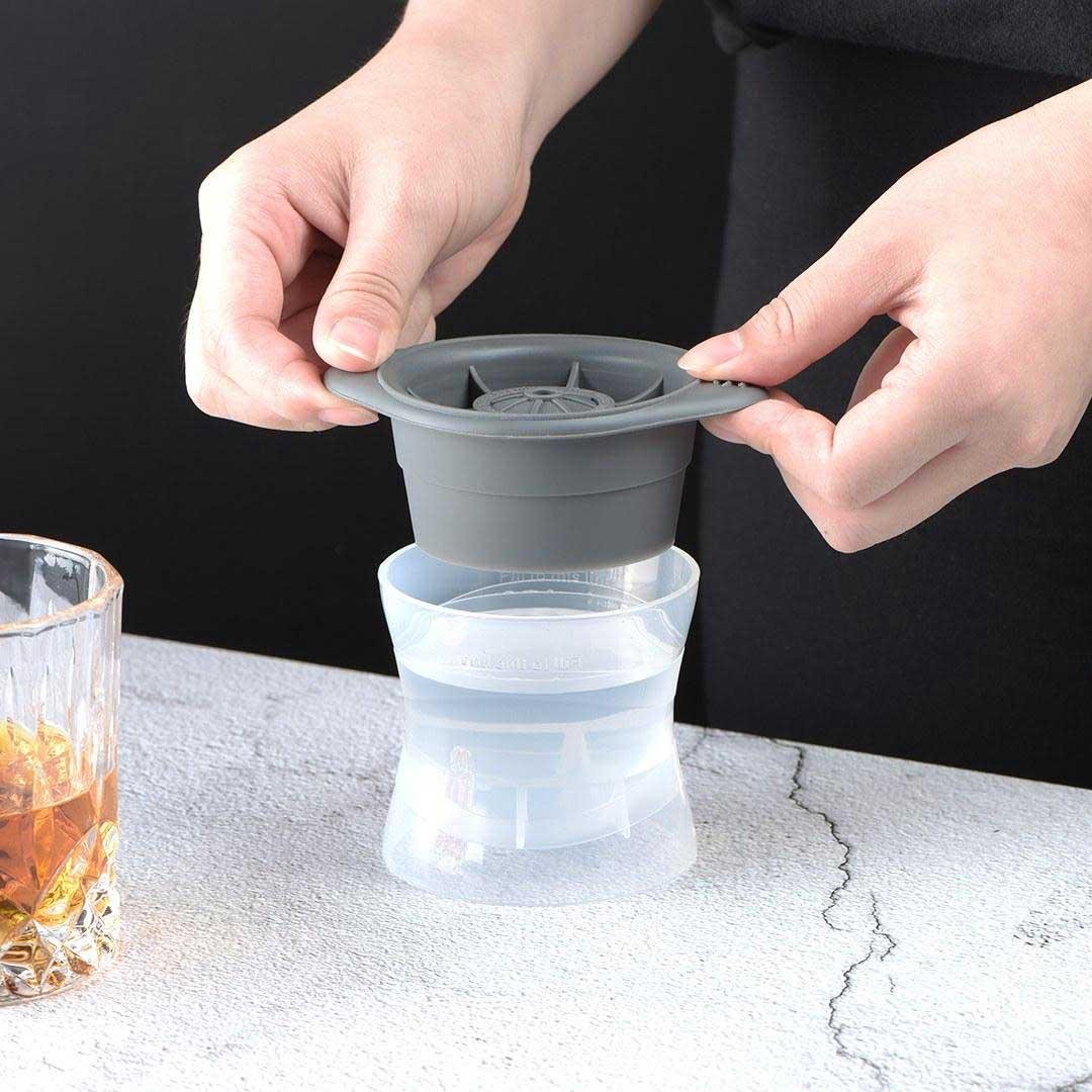 Форма для льоду куля Circle Joy Ice Ball 2 шт. (CJ-BK04) - фото 4