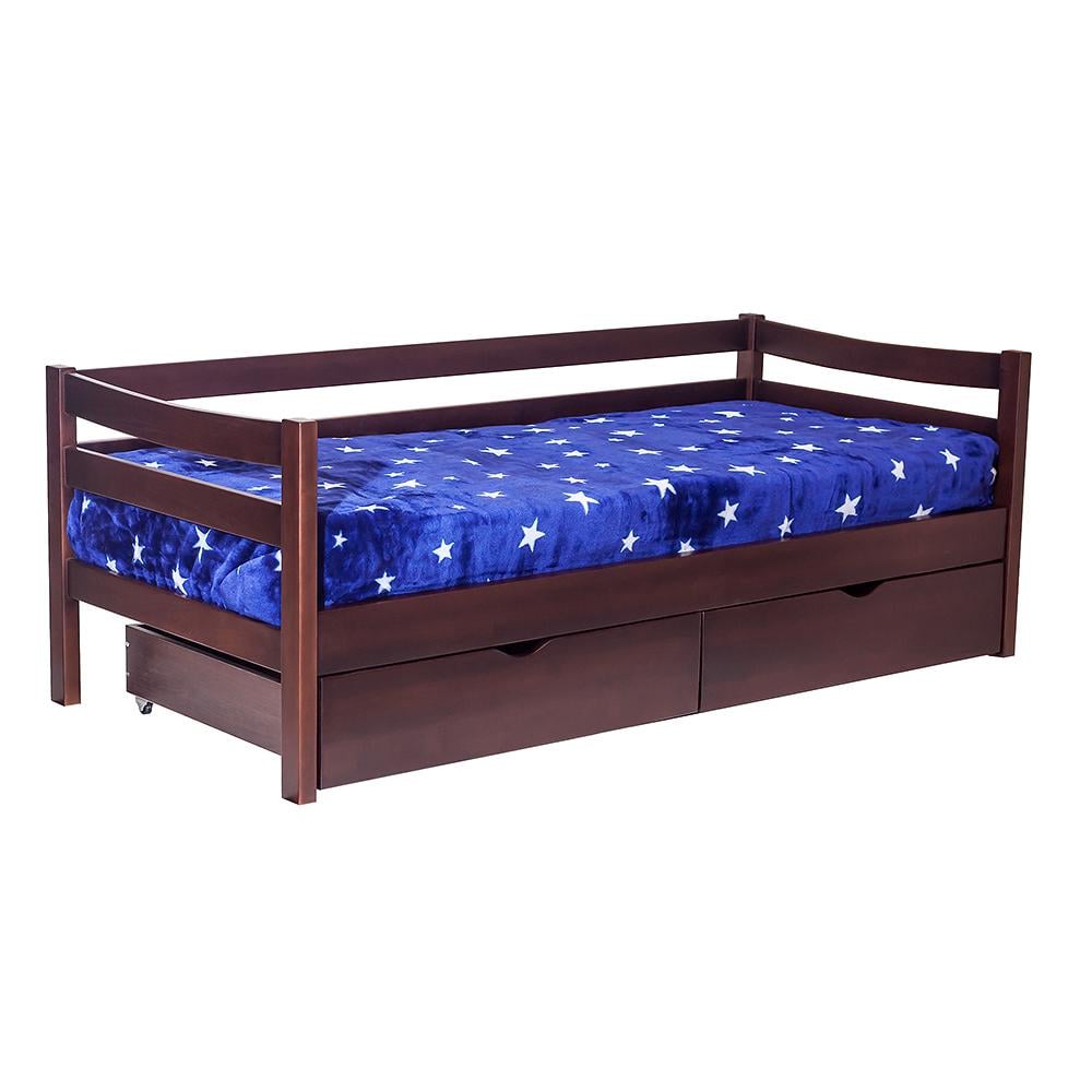 Кровать HouseWood HW-00321 Осень 90х200 см Тёмный орех