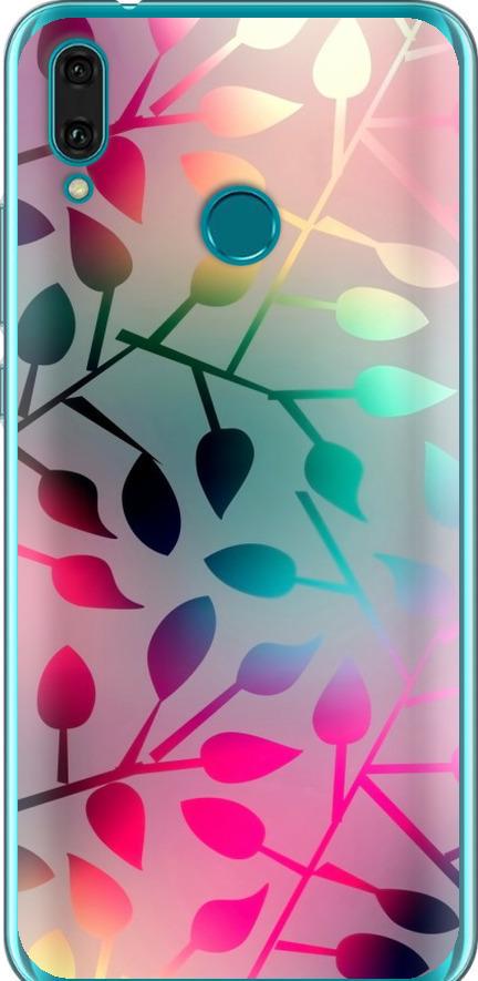 Чехол на Huawei Y9 2019 Листья (2235u-1602-42517)