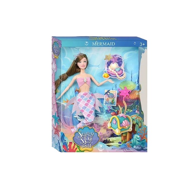 Кукла SK 050 C/48/2 Русалка с аксессуарами 30 см (25587490)