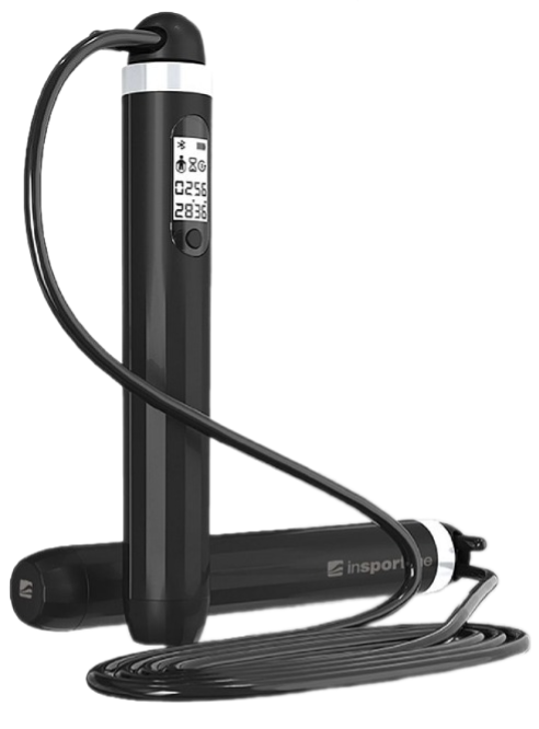 Умная скакалка inSPORTline Jumpsmart Черный