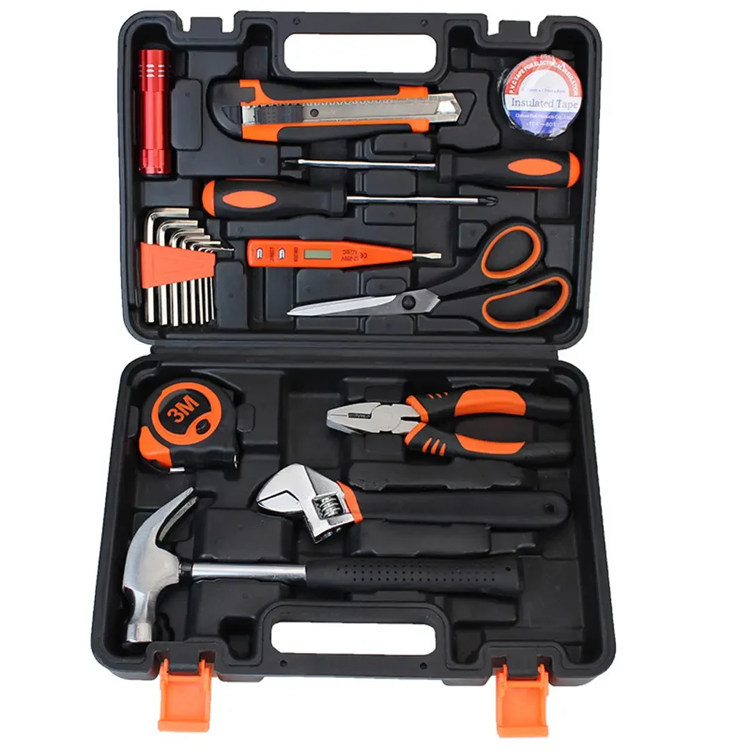 Набор бытовых инструментов в пластиковом кейсе 13 пр.