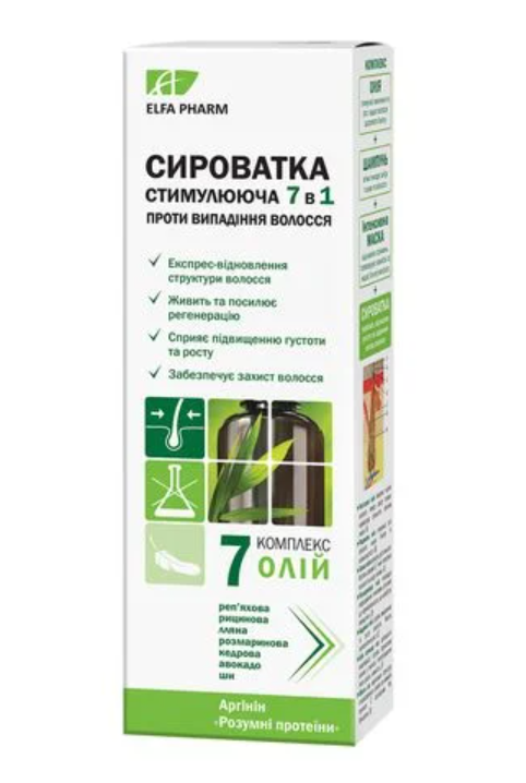 Сироватка для волосся Elfa Pharm 7 стимулююча 7в1 100 мл (5901845500593)