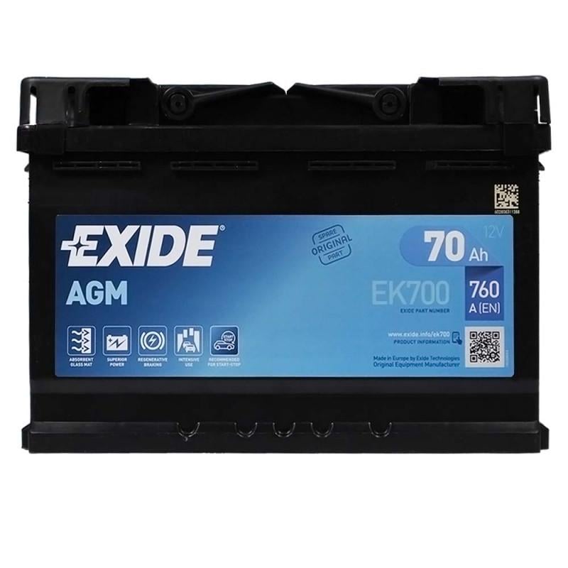 Аккумулятор EXIDE EK700