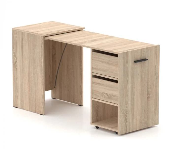 Стол-трансформер Knap Knap Hobana Ш2 140х50х75,6 см Дуб сонома - фото 1