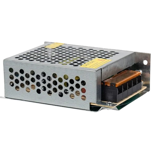 Блок питания импульсный Kraft KRF-1205PB 12V 5А 60 Вт для камер видеонаблюдения Серебристый (31330166)