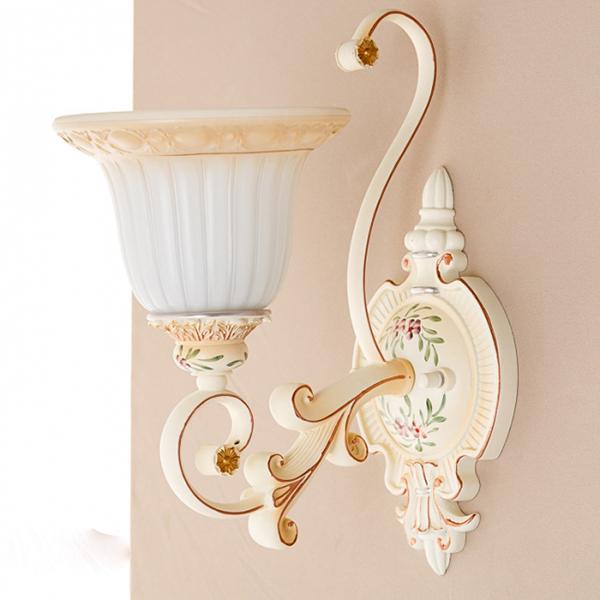 Бра Flora з плафоном з матового скла Білий (YA009/1)