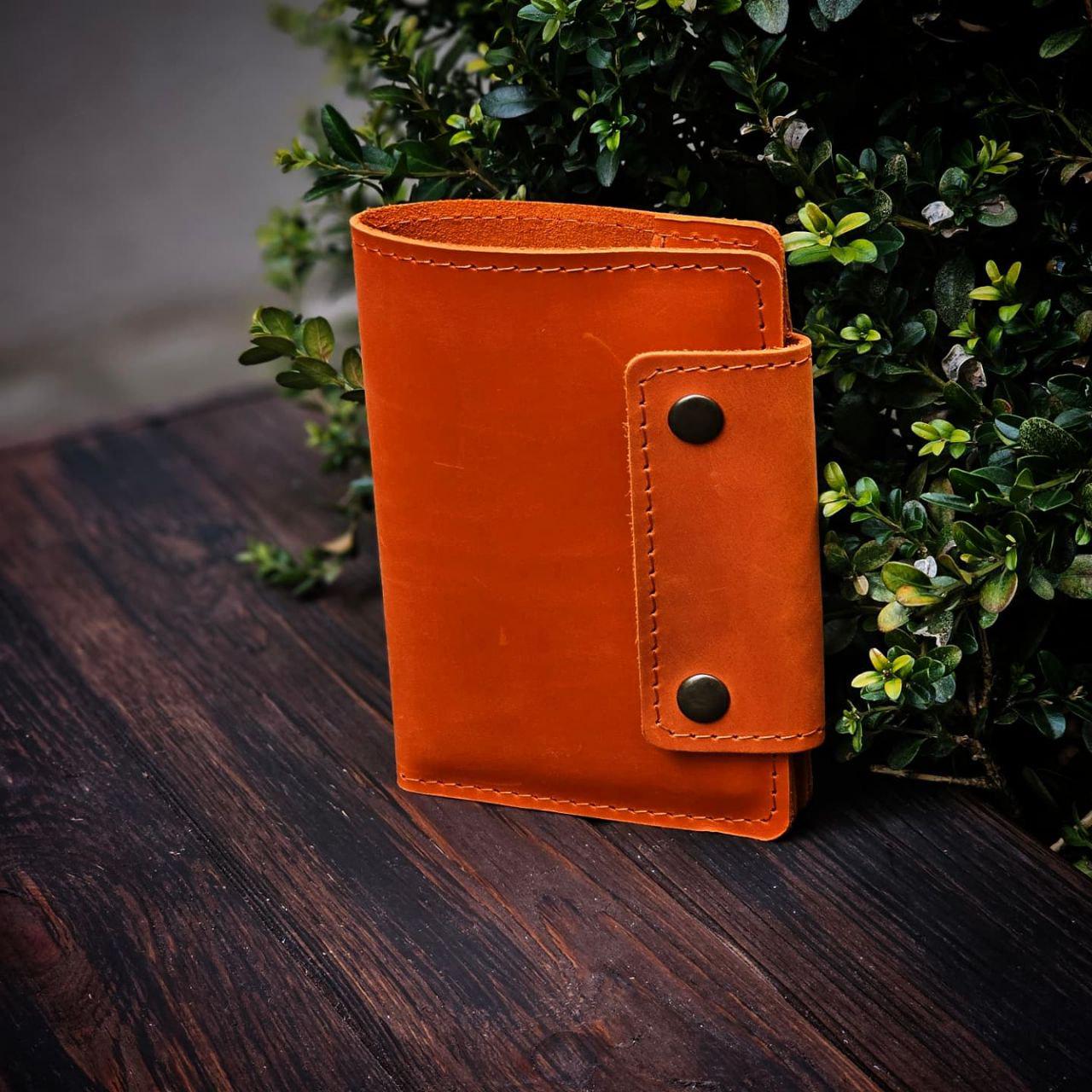 Тревел-кейс кожа 15x11 см Оранжевый (co_010_orange)