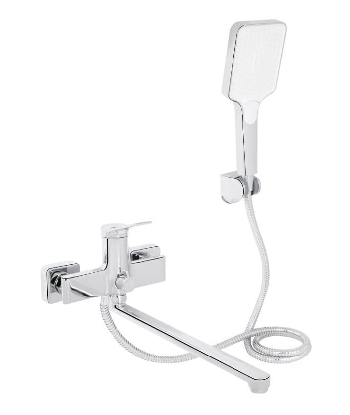Змішувач для ванни Qtap Arvin k30 з душовим гарнітуром Chrome (QTARV260CRM48641) Змішувач для ванни Qtap Arvin k30 з душовим гарнітуром Chrome (QTARV260CRM48641)