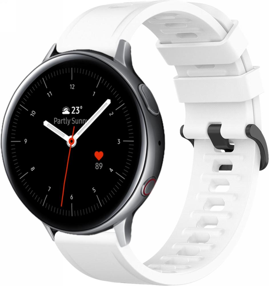 Ремешок Convex для Galaxy Watch Active 2 40/44 мм White (18498)
