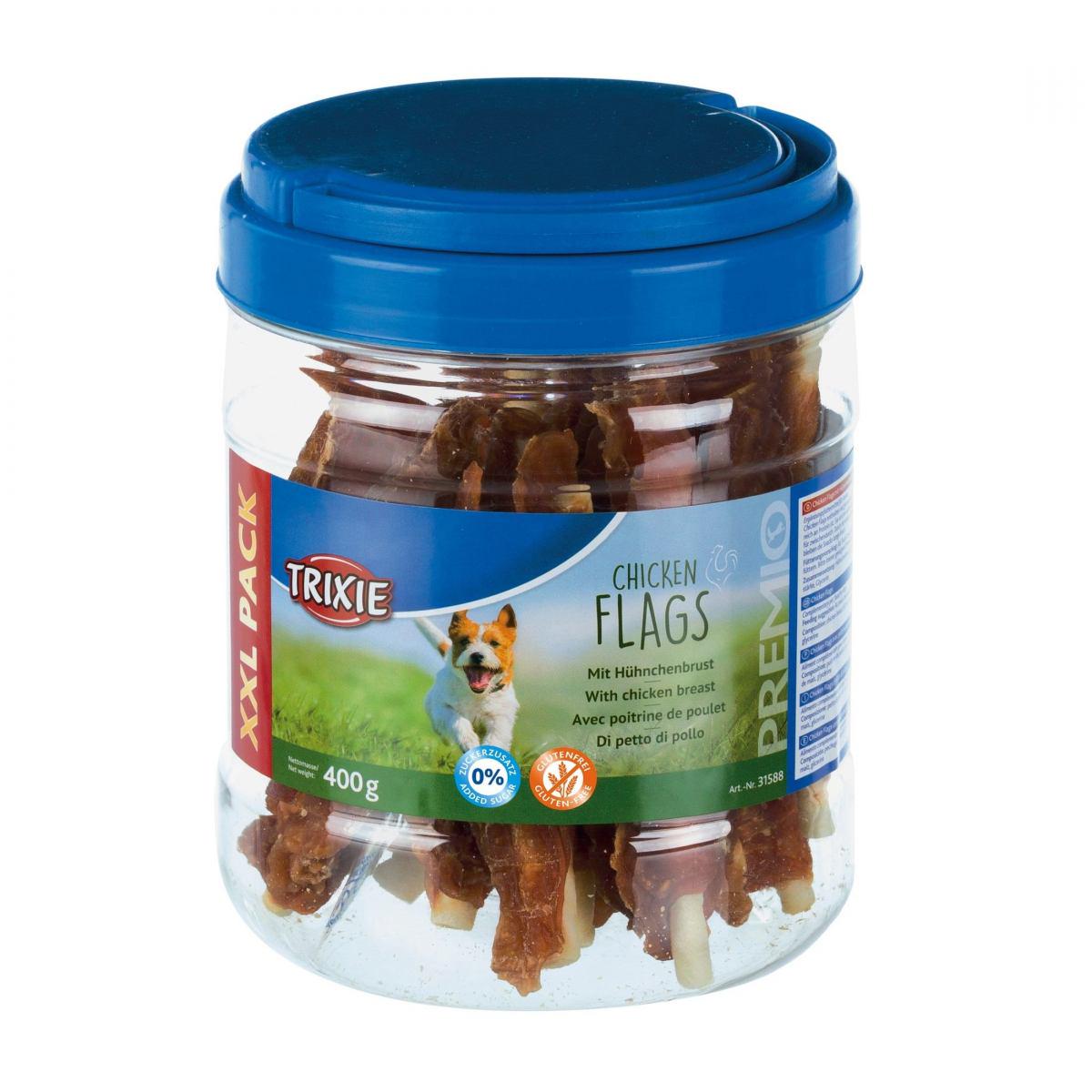 Лакомство для собак Trixie PREMIO Chicken Flags с курицей 400 г (31588)