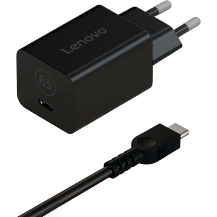 Зарядное устройство для Lenovo 40AWGN65EU GaN Nano 65W USB-C Power Delivery Black (643259)