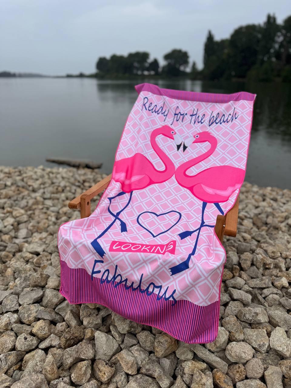 Полотенце из микрофибры для пляжа гипоаллергенное 70х140 см (П4К-colour-rushnik-008)